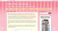 Desktop Screenshot of abbythelibrarian.com
